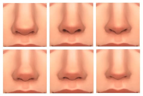 Галерея мода Пресеты носа Female Nose Presets #1